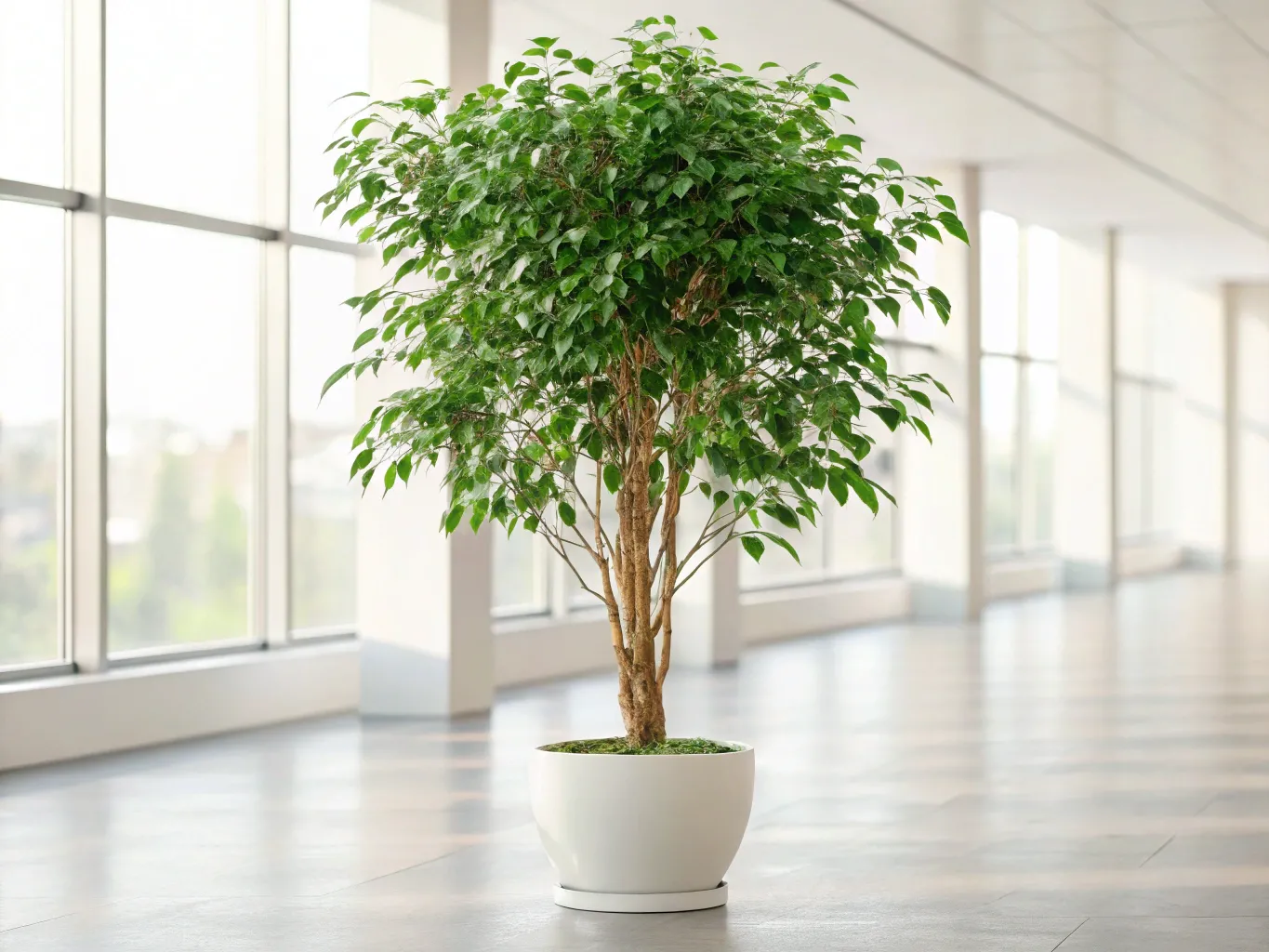 Ficus Benjamini Pflanze